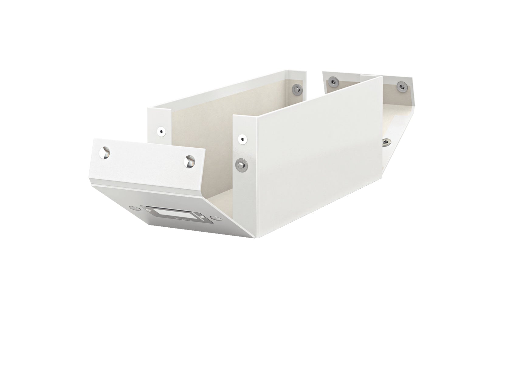 Leitz Aufbewahrungsbox – 160 Disks, Hartplatte, Weiss, 143 × 352 × 136 mm