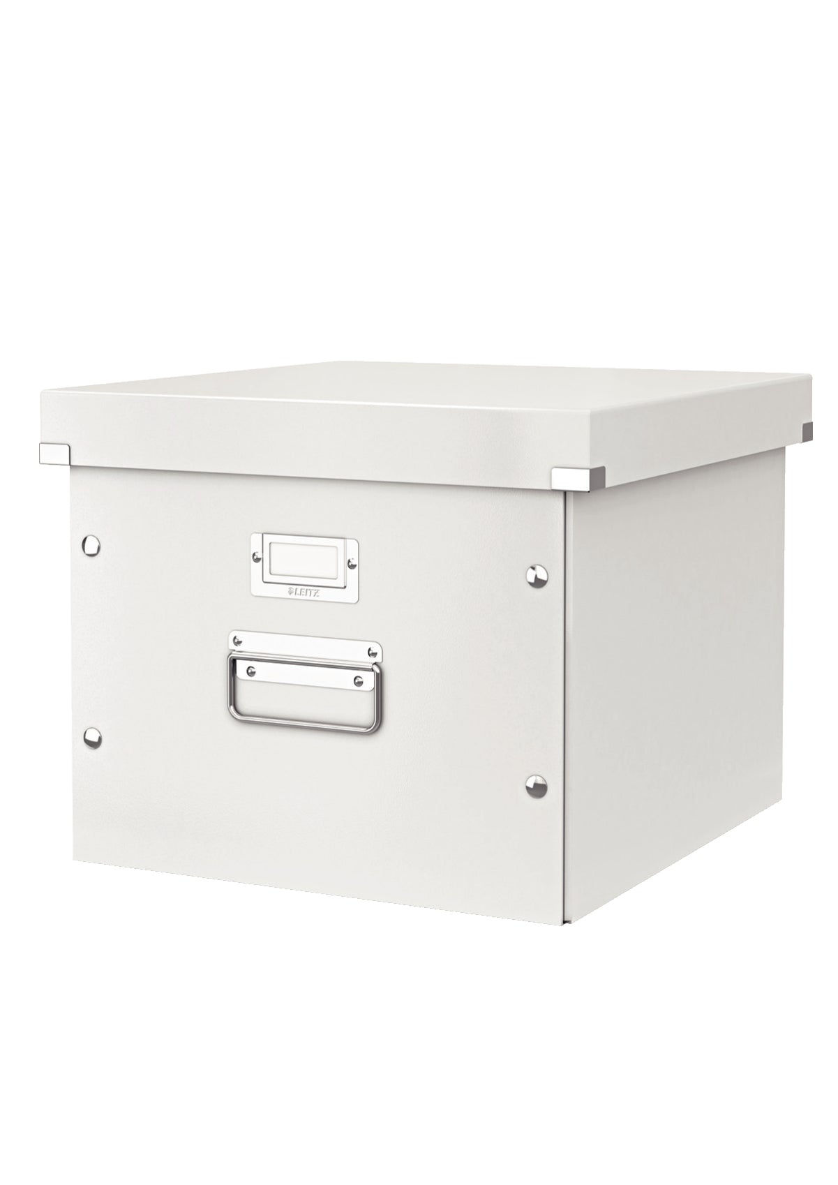 Leitz Aufbewahrungsbox B 357 × H 367 × T 285 mm – für A4, 1 Schublade, mit Etikettenhalter, Weiss