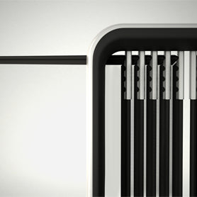 Tarifold Veo Stehsammler – für Format A4, Kunststoff, schwarz, 250 × 390 × 110 mm