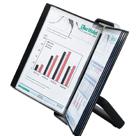 Tarifold Veo Stehsammler – für Format A4, Kunststoff, schwarz, 250 × 390 × 110 mm