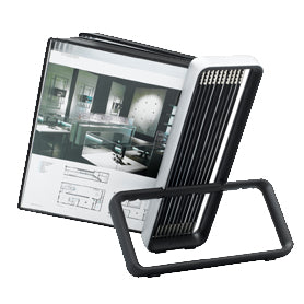 Tarifold Veo Stehsammler – für Format A4, Kunststoff, schwarz, 250 × 390 × 110 mm