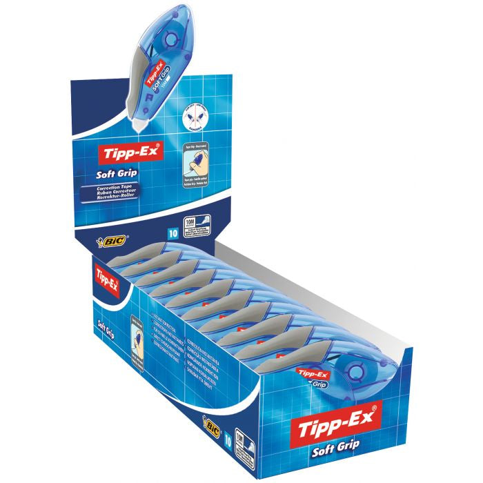 Tipp-Ex Korrekturband Soft Grip – 10er-Pack