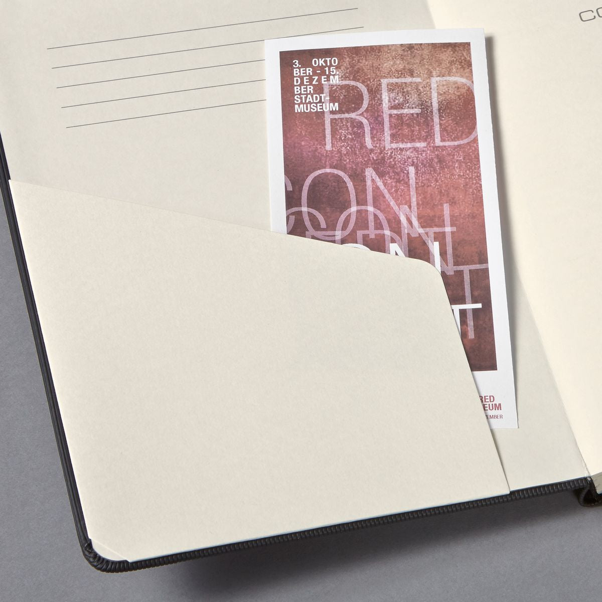 Sigel Notizbuch, 108 × 151 mm, kariert 5 mm, Fadenheftung, 194 Seiten, 80 g/m² – schwarz