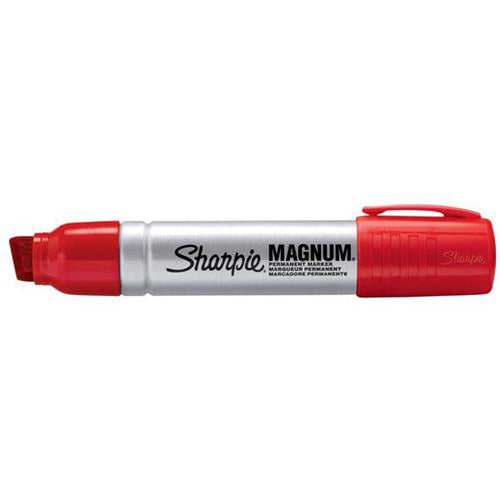 Sharpie S0949870 Permanentmarker – Keilspitze 9,8/14,8 mm – Rot