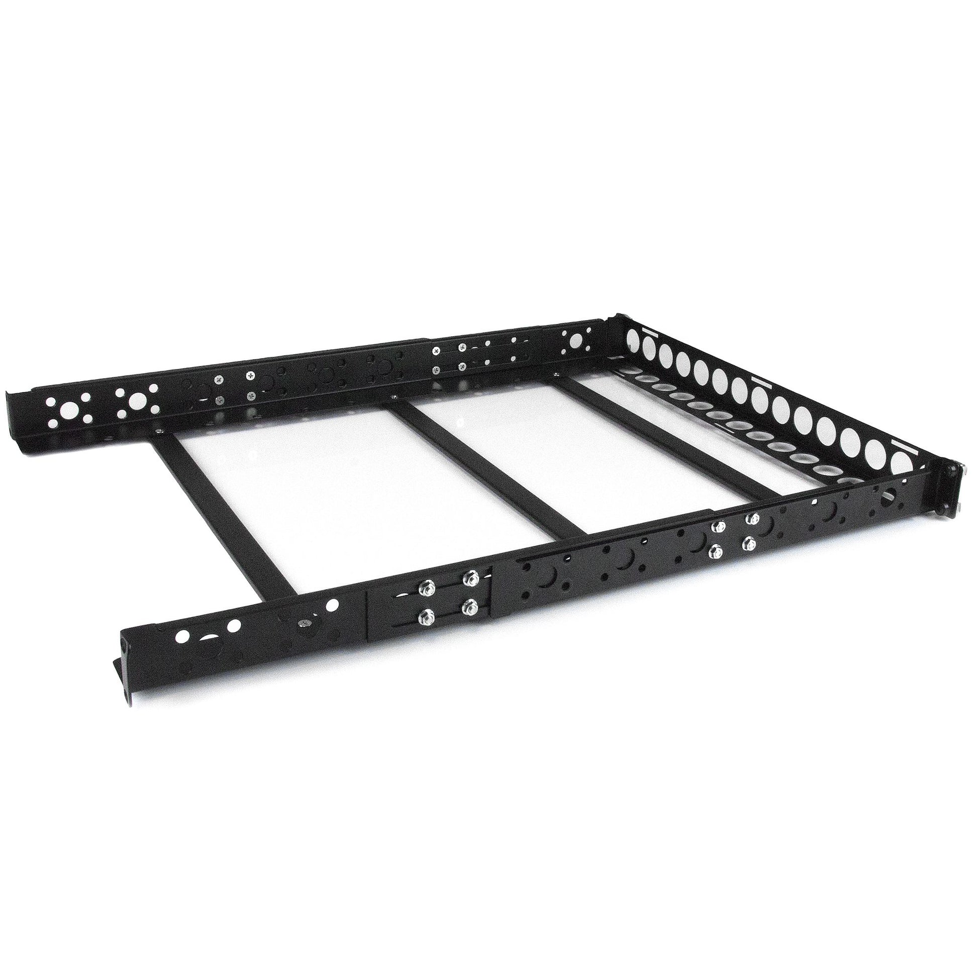 StarTech.com Rack-Schienenset 19" – verstellbar – 19" – 1U – 481 × 1'100 × 42 mm – 25 kg – für 19"-Racks