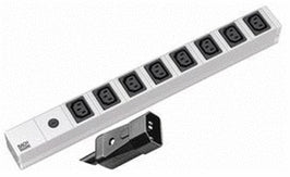 Bachmann Rack-PDU – 1U, 8× IEC C13, IEC C14, 250 V/10 A, 2 m