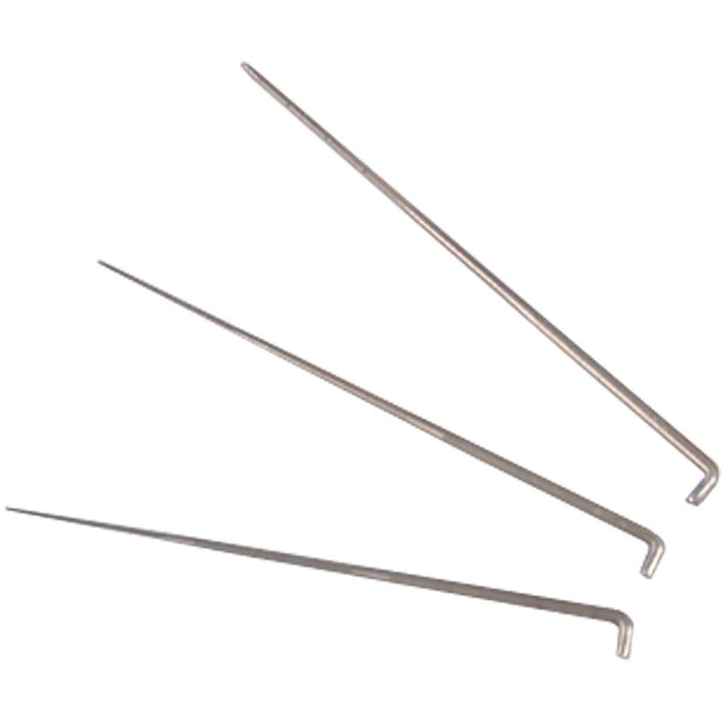 Creativ Company Filznadel grob, Silber, 7,5 cm, Set à 10 – Bastelbedarf ...