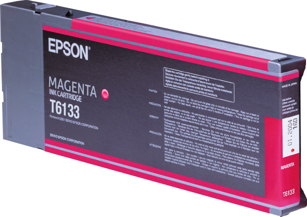 Epson Tintenpatrone T613300, Magenta, 110 ml, Original – für Stylus Pro 4450