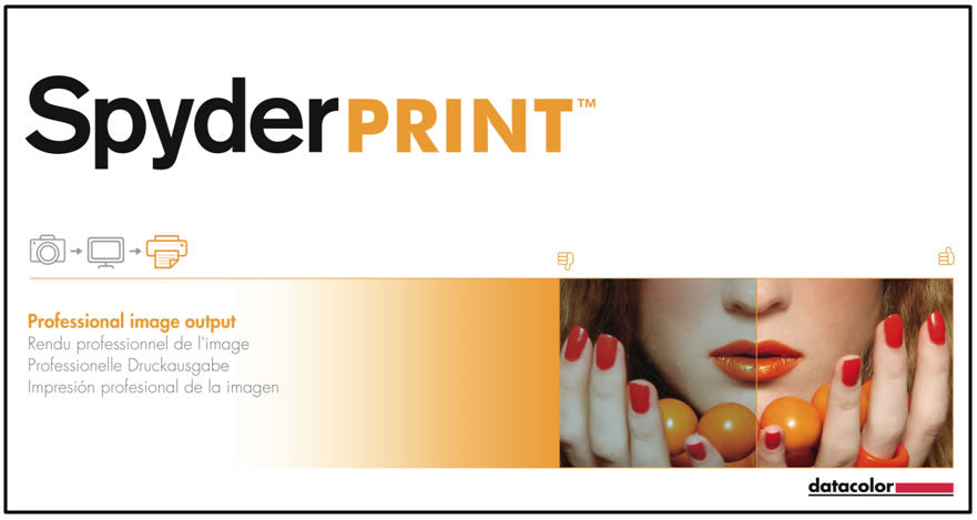 Datacolor SpyderPRINT – Spektrokolorimeter für Drucker