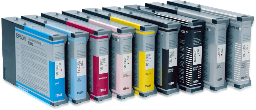Epson Tintenpatrone T605 (T605900), Schwarz, 110 ml, Original – für Stylus Pro 4880