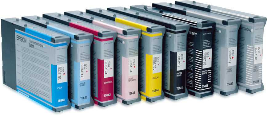 Epson Tintenpatrone T614100, Schwarz, 220 ml – für Stylus Pro 4450