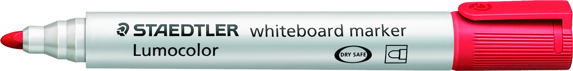 Staedtler Whiteboard-Marker – 4 Stk., trocken abwischbar, nachfüllbar – für Whiteboards, Glas und Porzellan