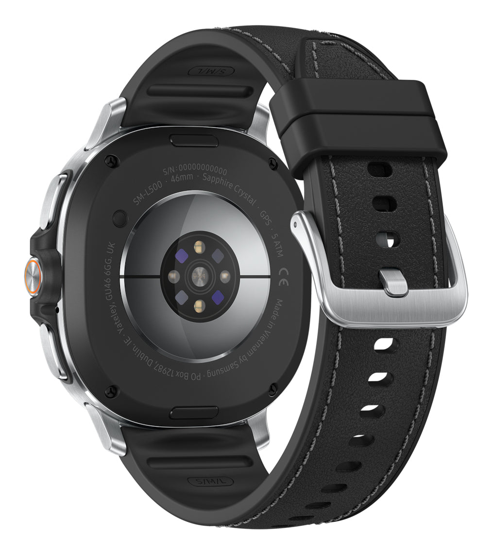 Samsung Galaxy Watch 8 Classic – Smartwatch – 46 mm, 1,3", GPS, WLAN, AMOLED, Silber