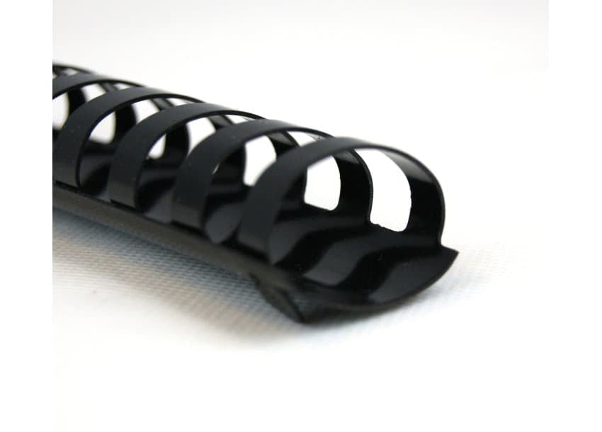 GBC Bindedisc-Ringe – für A4 – Ø 32 mm, schwarz, Kunststoff – 50 Stk.