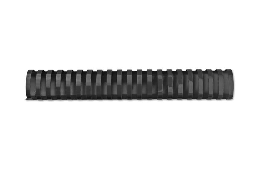 GBC Bindedisc-Ringe – Ø 38 mm, schwarz, Kunststoff – 50 Stk.