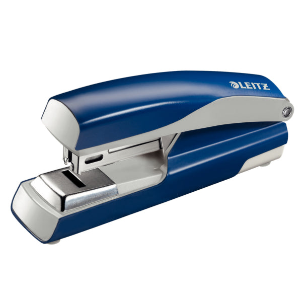 Leitz NeXXt 5505 – Hefter, 30 Blatt, für 24/6, 26/6, Flat-Clinch, Einlegetiefe 38 mm, Blau