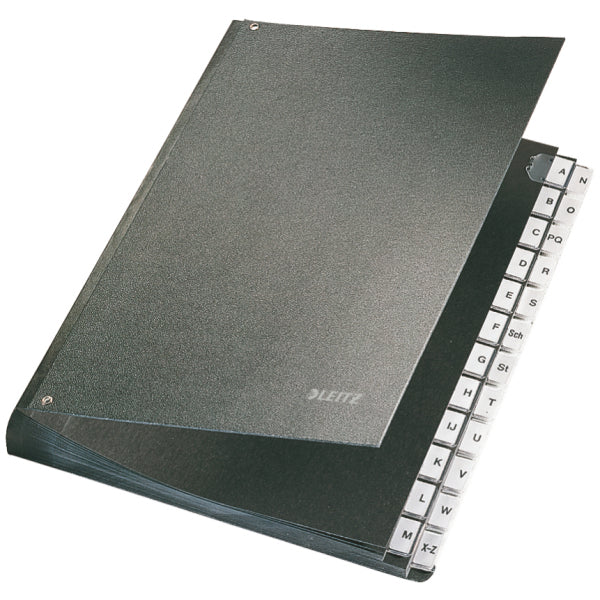 Leitz Schnellhefter 58240095 – A4, Karton, schwarz