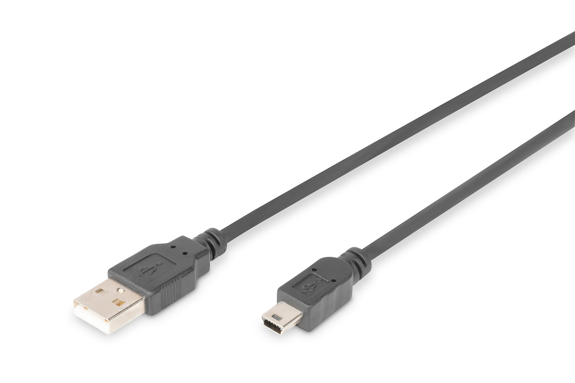 Digitus USB-Kabel, USB-A zu Mini-USB, 1,8 m, USB 2.0