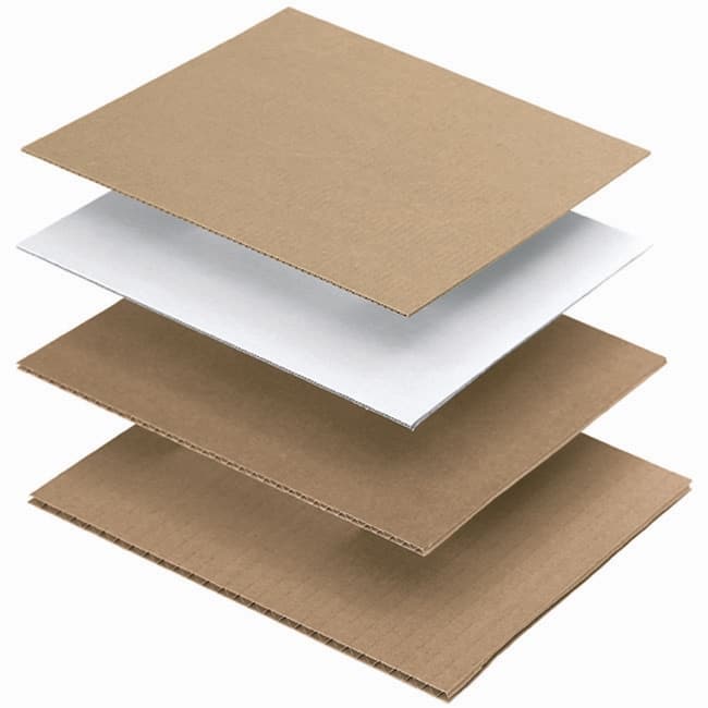 Brieger Wellkarton 1,5 mm – 72 × 100 cm – braun – 1 Stück
