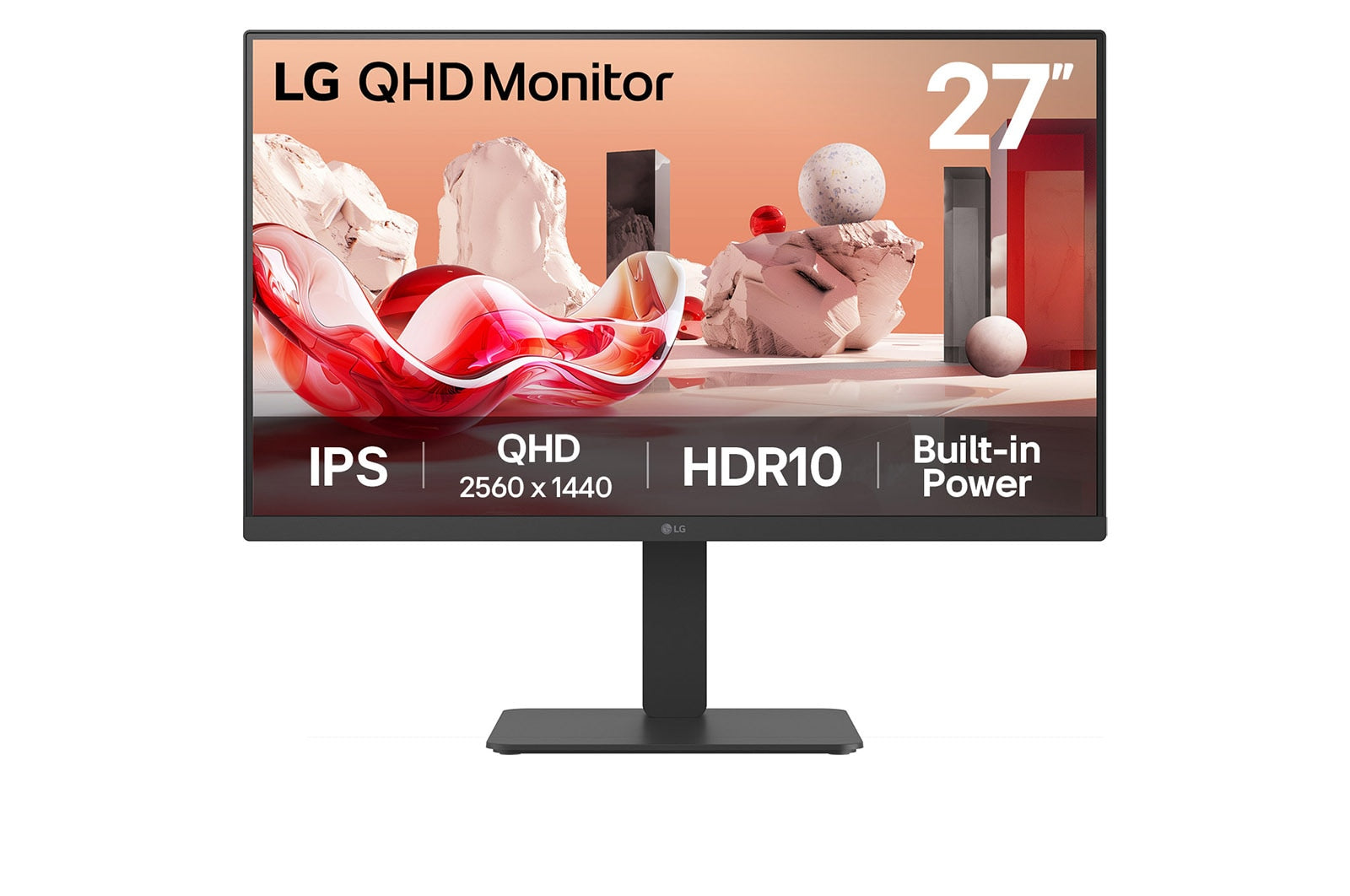 LG 27BA54QB-B – Monitor, 27", LCD, Schwarz