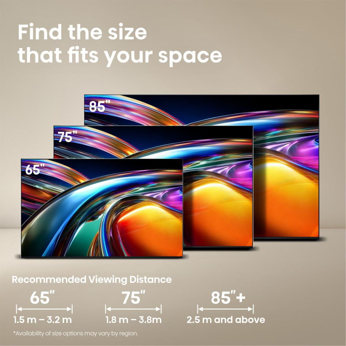 Hisense 65UR9DS – 65" TV – 4K UHD – Mini-LED – VIDAA – 170 Hz – Dolby Vision, HDR10+
