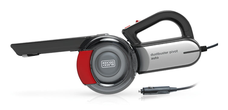 Black & Decker Auto-Handstaubsauger PV1200AV – 12,5 W, 0,4 l, 10 Stufen, Kabel 5,0 m