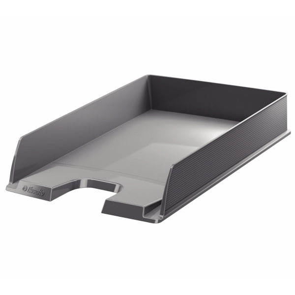 Esselte Europost – Briefkorb für A4, grau, 254 × 61 × 350 mm