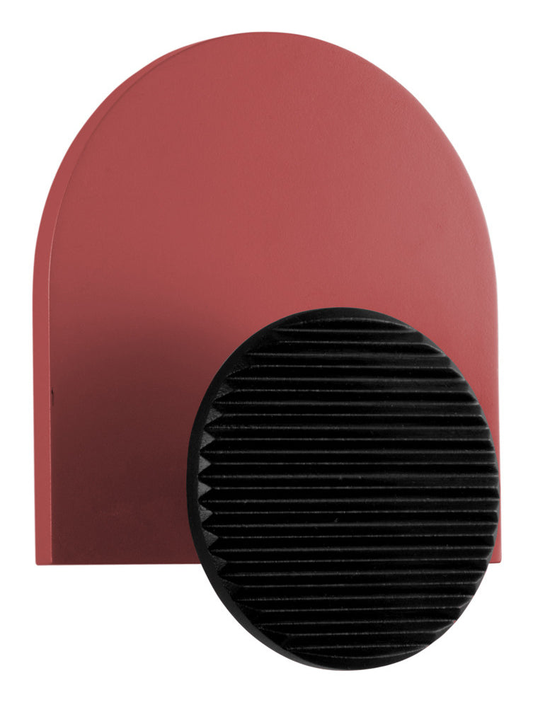 present time PT4277RD Haken – MDF/Eisen – rot/schwarz – 45 × 180 mm