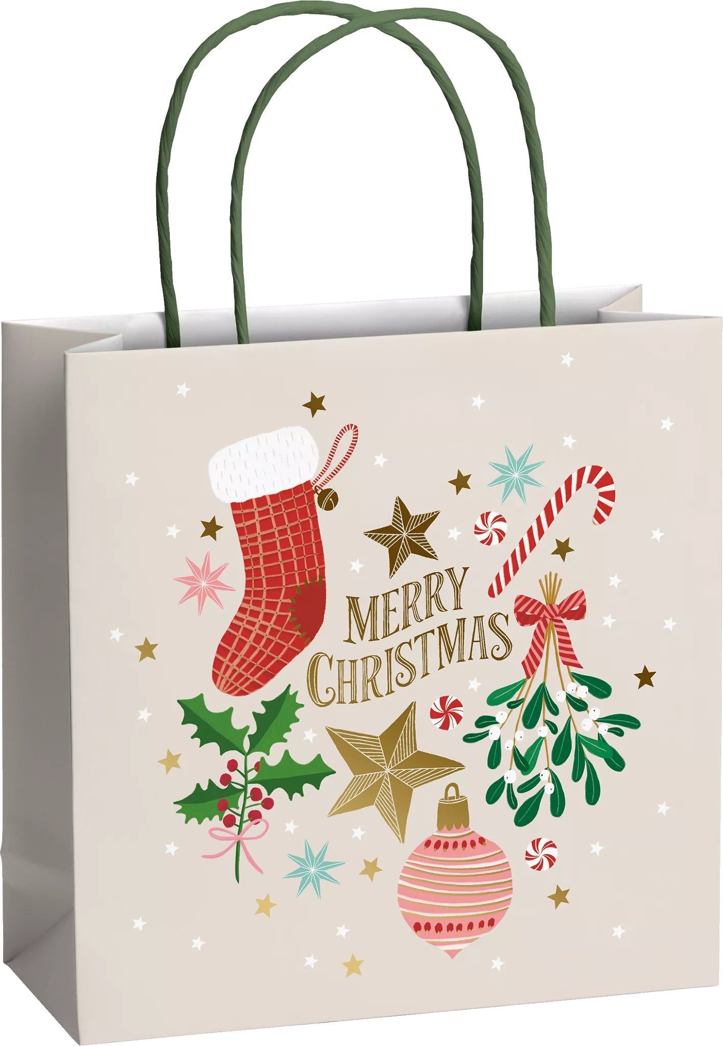 Stewo Geschenktasche 'Charlize' – 20 × 8 × 20 cm, Papier, 200 g/m², Mehrfarbig, 3 Stück