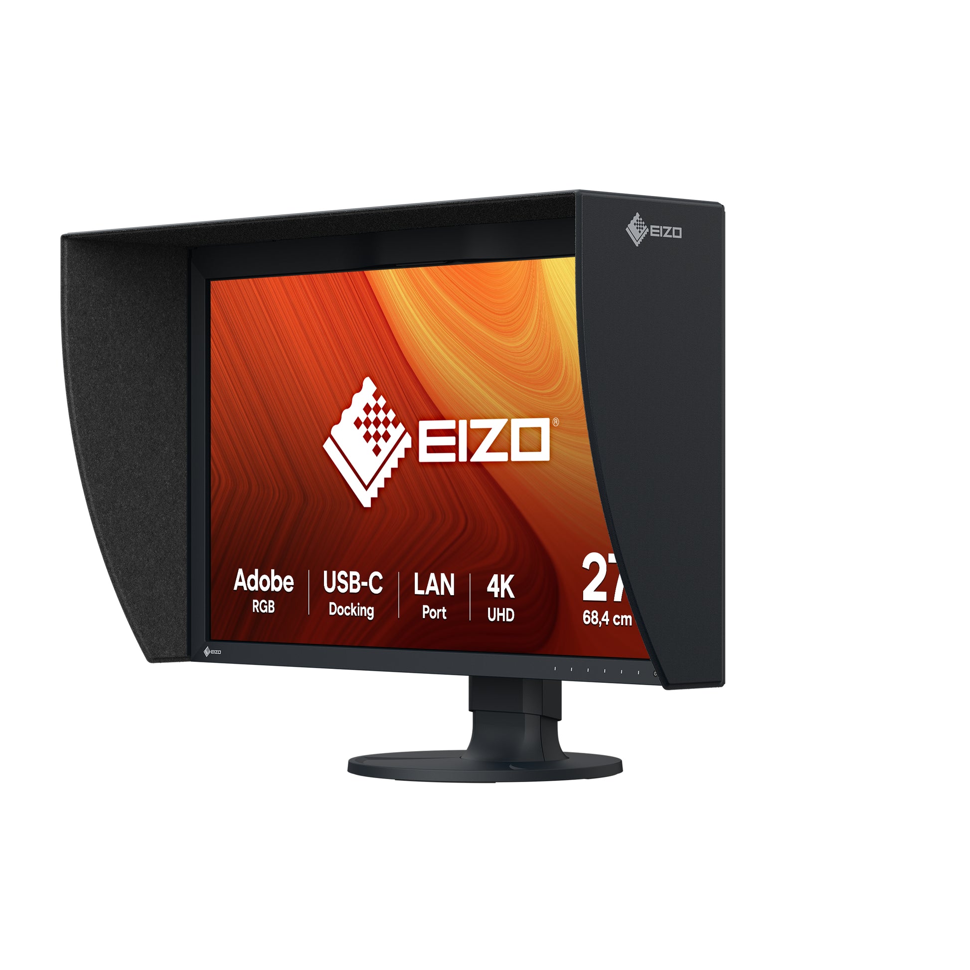 EIZO CG2700X Swiss Edition – Monitor, 27", 3840 × 2160 (UHD 4K), Schwarz