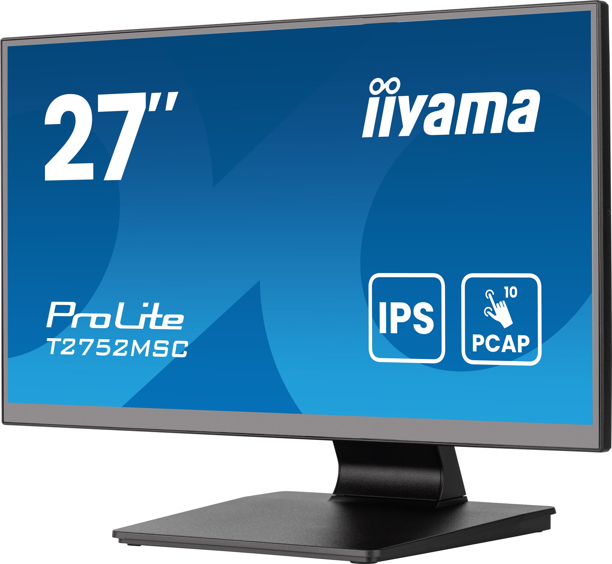 iiyama Monitor, 27", 1920 × 1080 (Full HD), IPS, Touch, 345 cd/m²