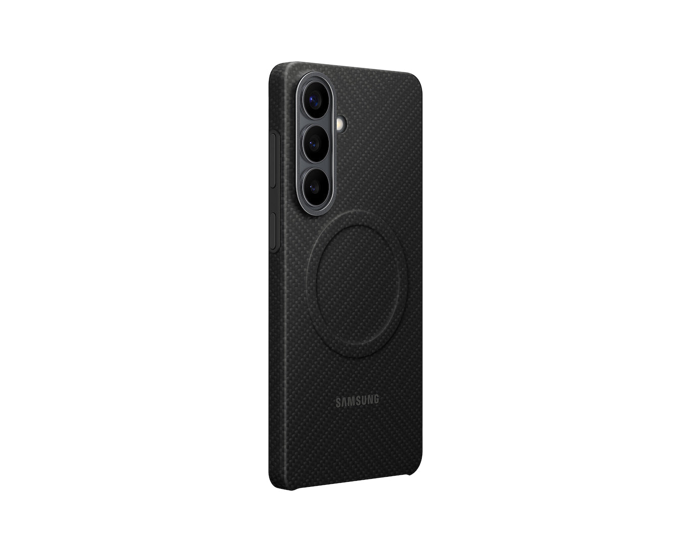 Samsung M2 Carbon Magnet Backcover – für Samsung Galaxy S26+, Schwarz, Karbonfaser