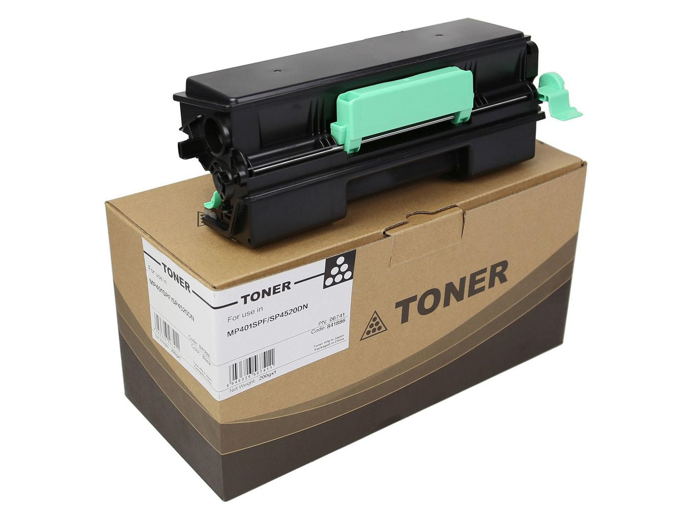 CoreParts 841886 Schwarzer Toner – Kompatibel – 10'400 Seiten – für Ricoh MP401SPF/SP4520DN