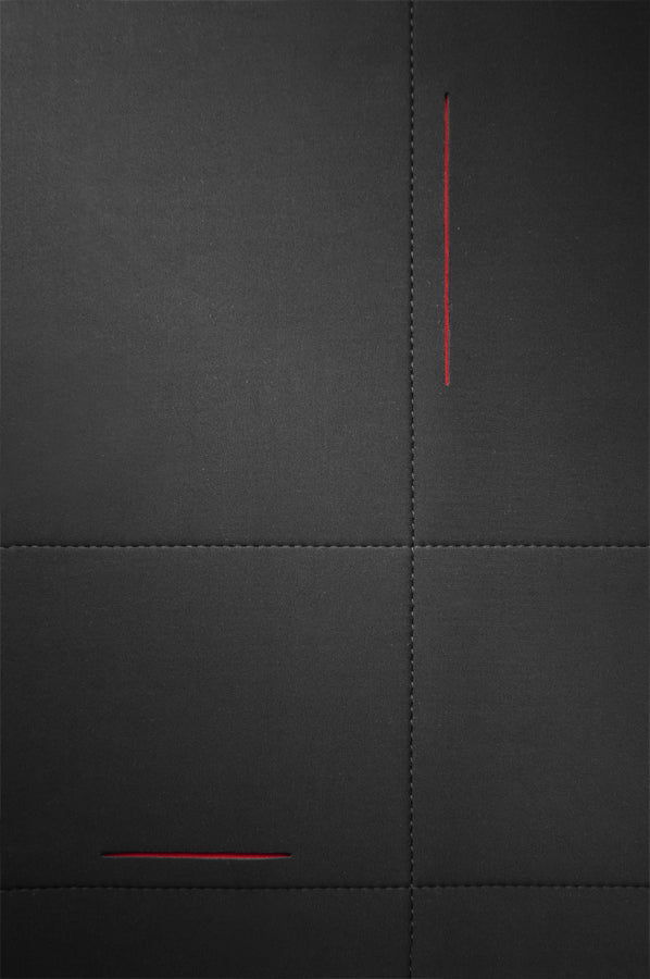 Samsonite Airglow Notebook-Schutzhülle – für Notebooks bis 15,6", 4,5 l, Neopren/Polyester, schwarz/rot