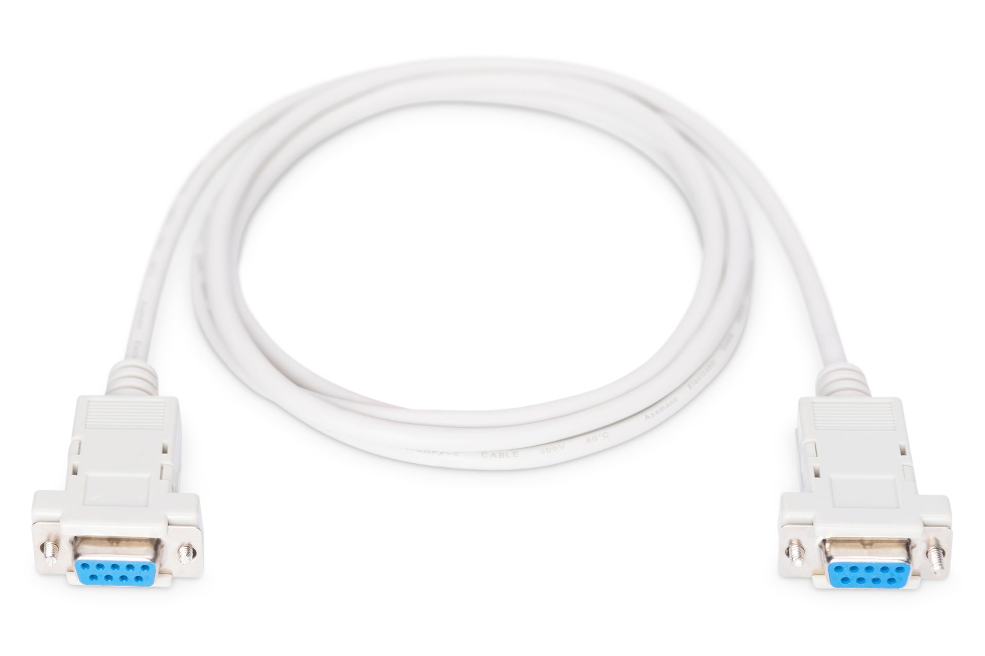 Digitus D-Sub9 F–D-Sub9 F Nullmodemkabel – 1,8 m