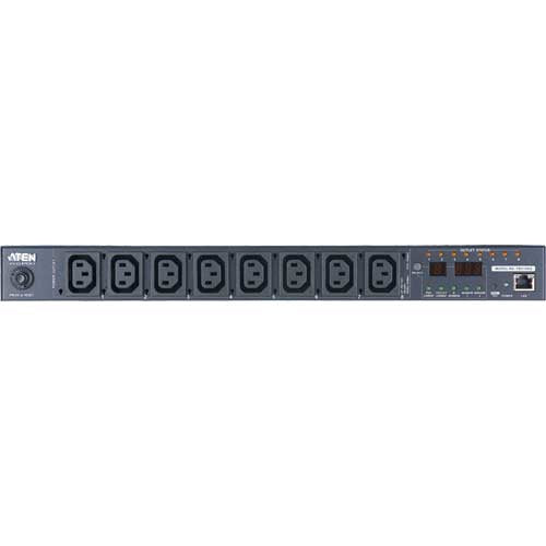 ATEN PE8108G – Rack-PDU überwacht, 8× IEC C13, 10 A, Stecker IEC C14, 1U horizontal, 2,3 kW