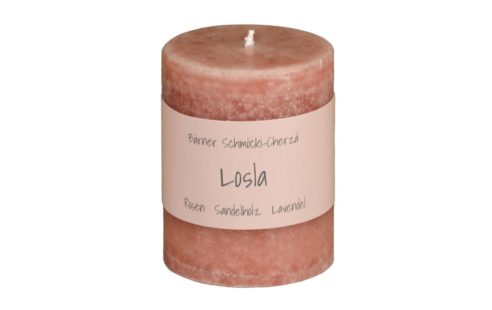 Schulthess Kerzenhandwerk Duftkerze – Lavendel, Rose & Sandelholz – Ø 7 × 8 cm – ca. 40 h