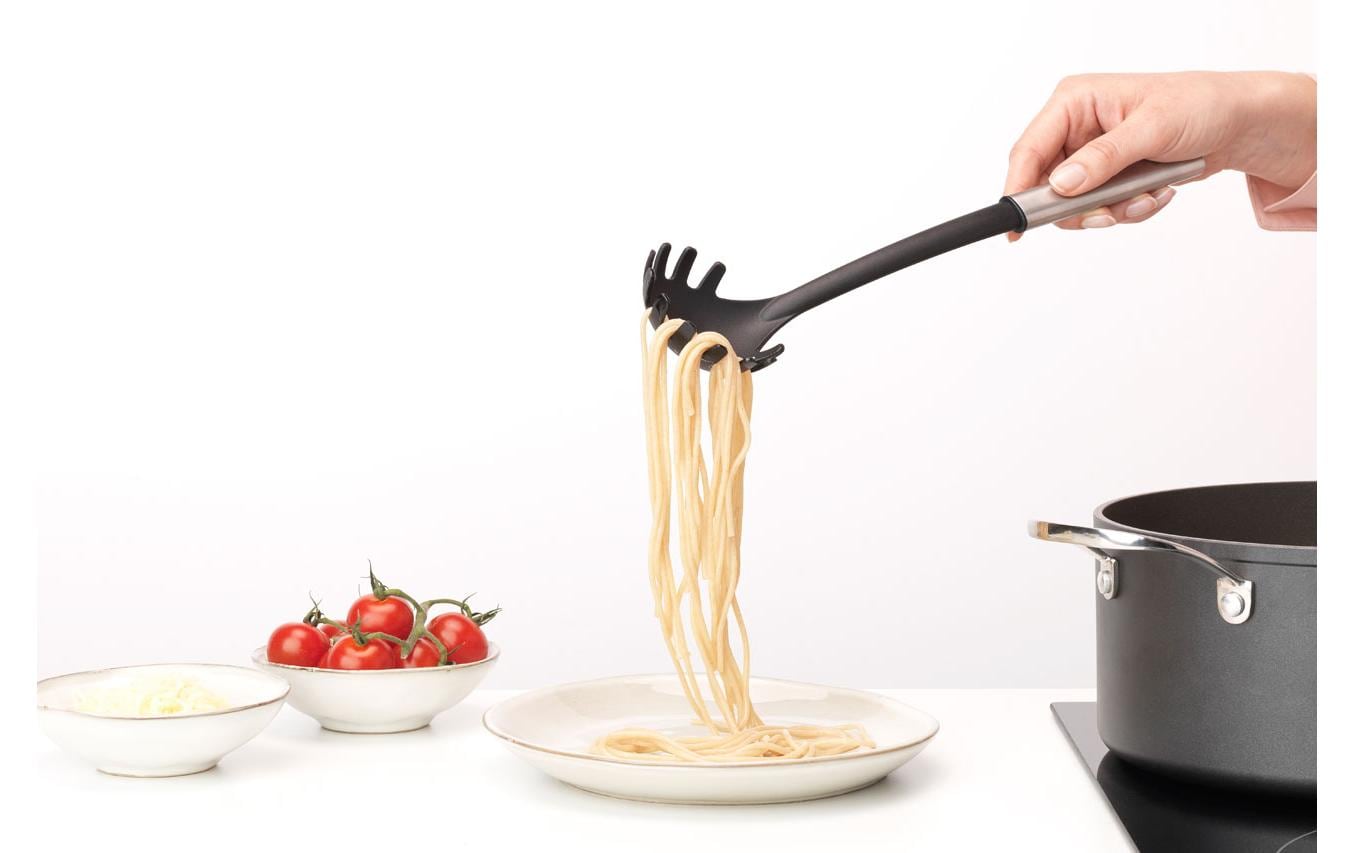 Brabantia Spaghettilöffel, 35,5 cm, Nylon/Kunststoff, Schwarz