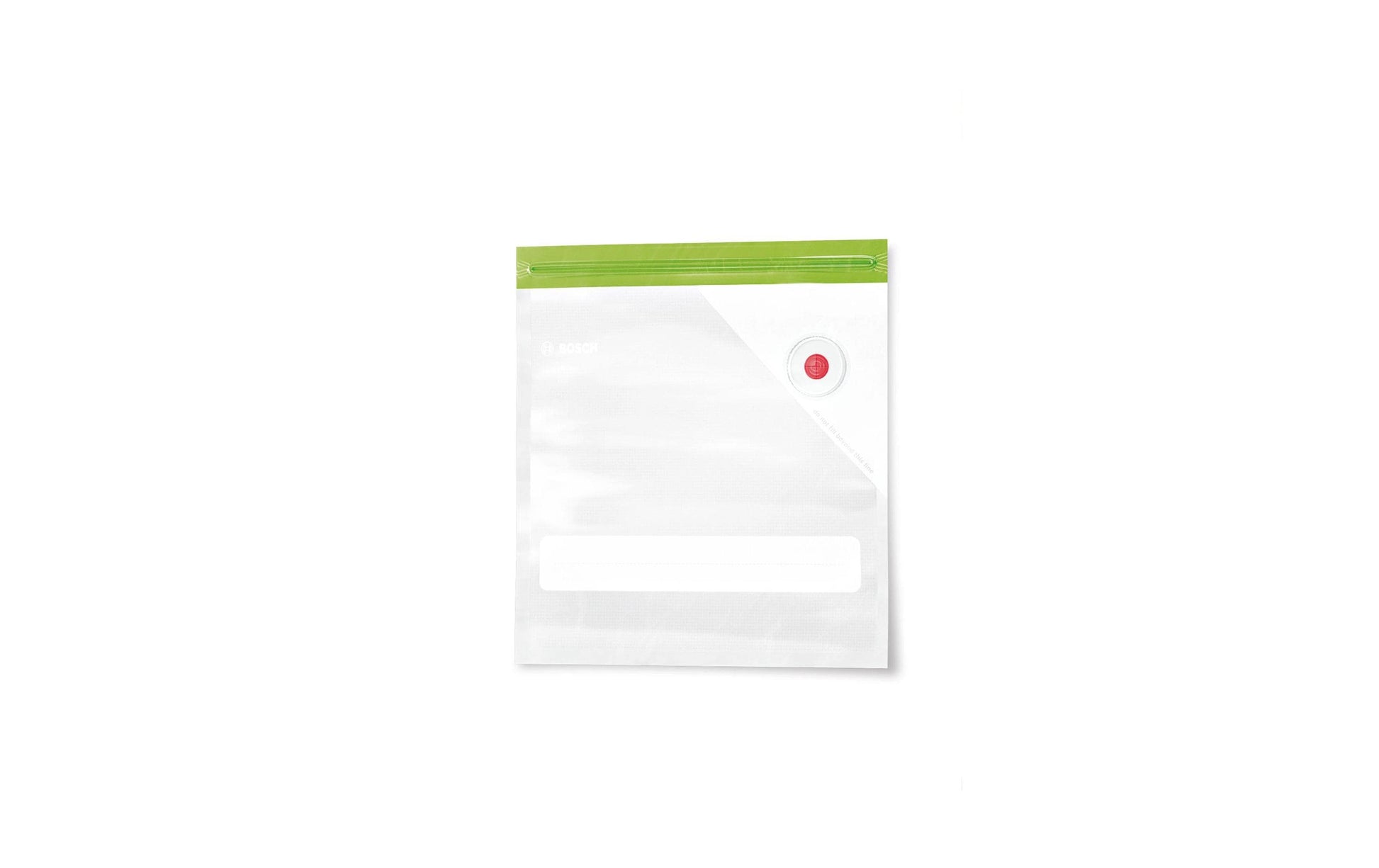 Bosch Vakuumierbeutel Zip – 21 × 24 cm, 1,2 l, Transparent