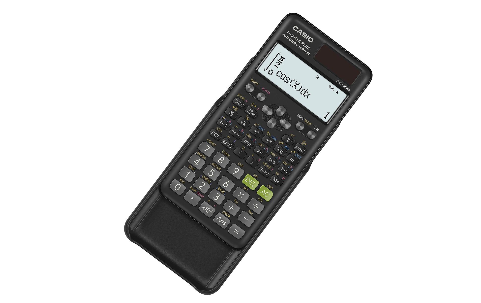 Casio Wissenschaftlicher Taschenrechner FX-991ES Plus – 15-stellig – Solar/Batterie – Grau