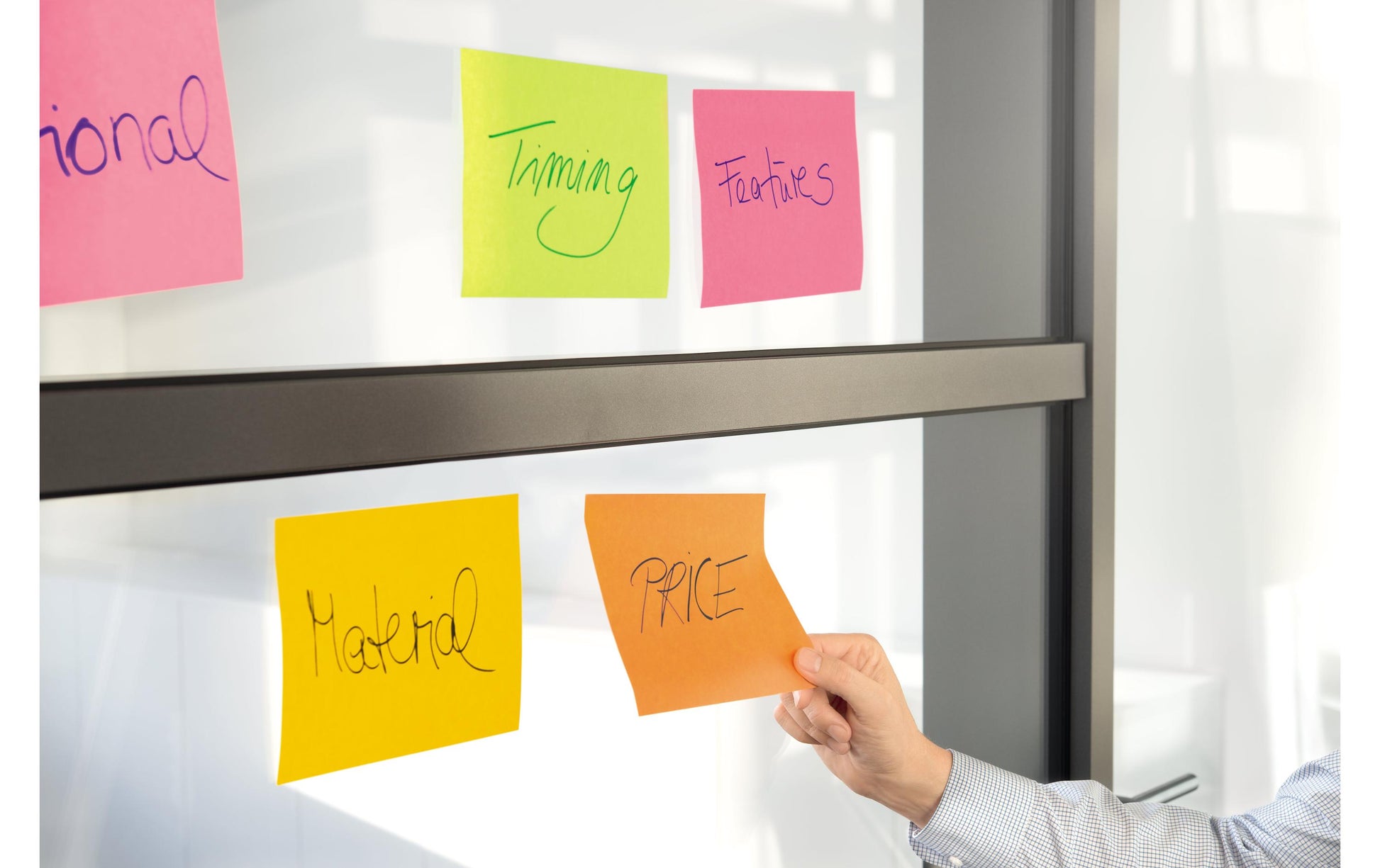 Post-it Super Sticky Haftnotizen – 203×152 mm – sortiert, 4×45 Blatt, PEFC