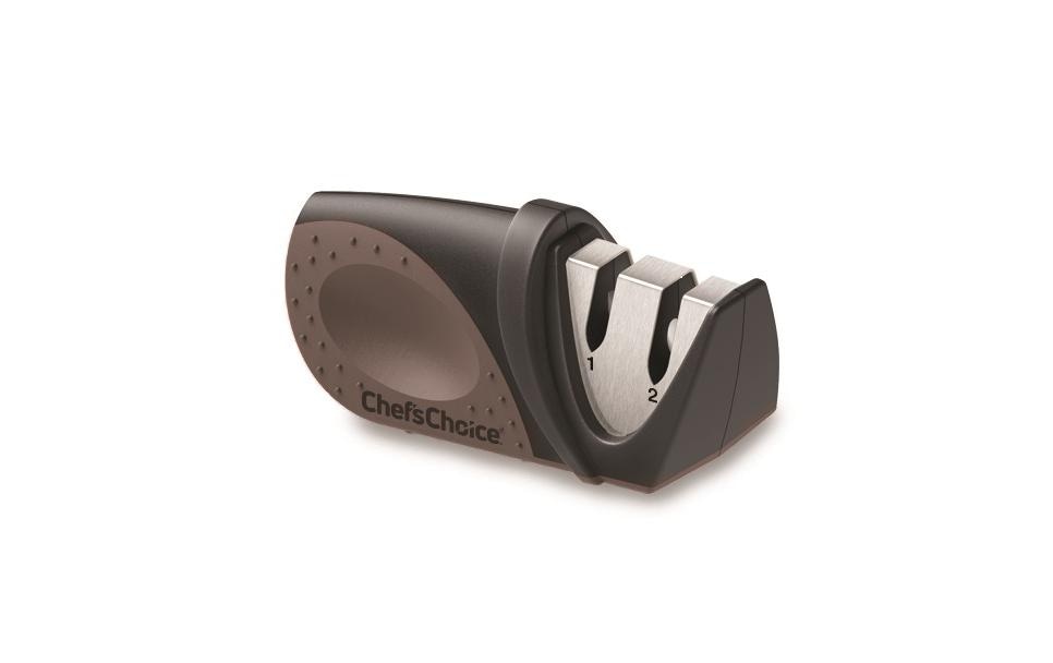 Chef’sChoice Chef's Choice – Messerschärfer, 10 × 4 cm, Edelstahl/Kunststoff, Schwarz, Manuell