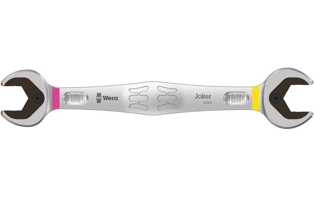 Wera Joker Doppelmaulschlüssel 6002 Chrom – Schlüsselweite 22 mm