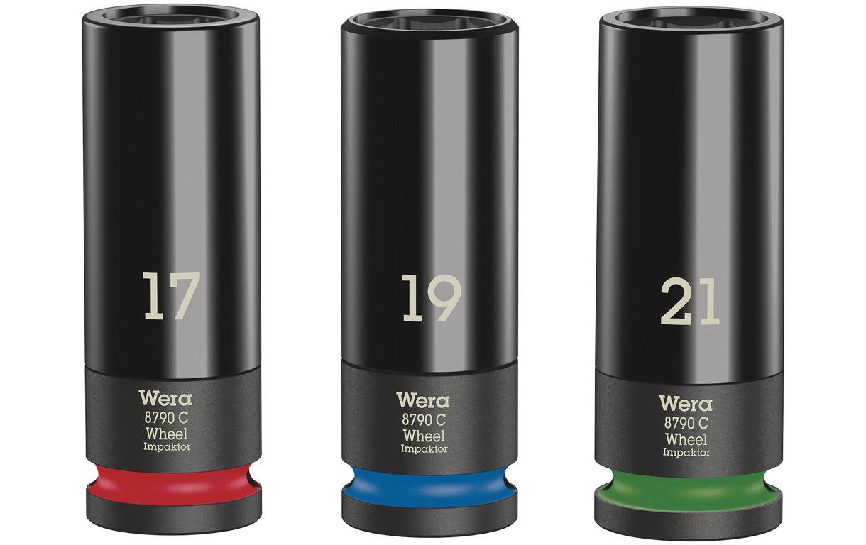Wera Stecknuss-Satz 1/2" 17/19/21 mm, 3-teilig – 05004595001