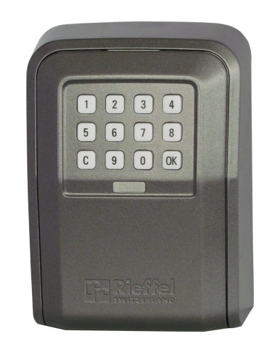 Rieffel KSB-ELO XL – Schlüsseldepot, für 25 Schlüssel, Zahlenschloss, wetterfest (IP65), 105 × 55 × 145 mm