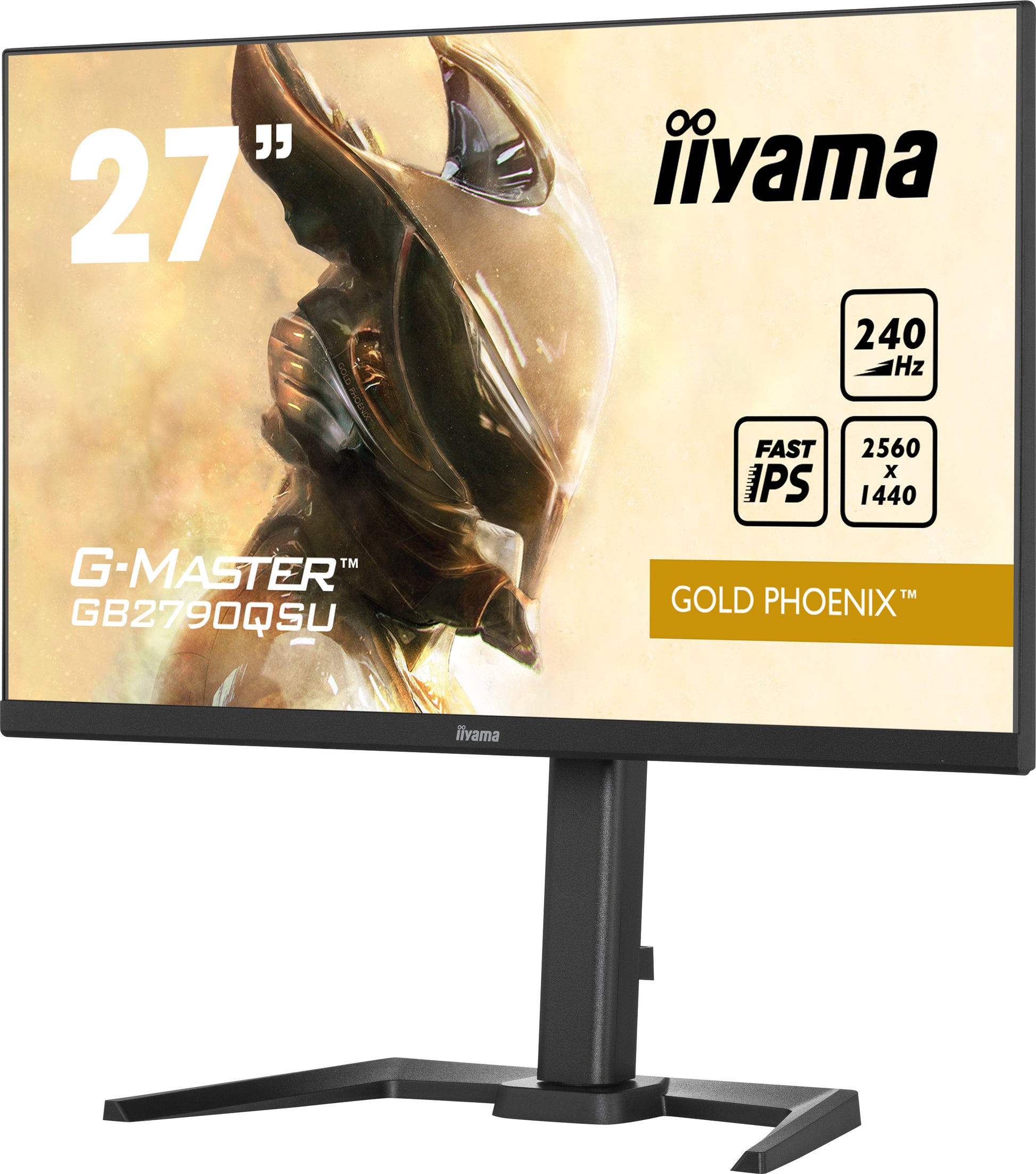 iiyama GB2790QSU-B5 – Monitor, 27" WQHD (2560 × 1440), IPS, 240 Hz, 400 cd/m²