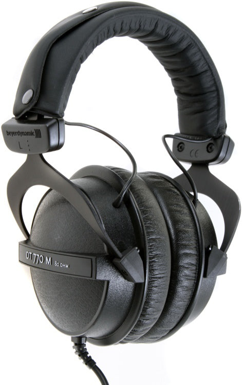 Beyerdynamic DT 770 M (80 Ω) – Over-Ear Studiokopfhörer – geschlossen, 3 m – schwarz