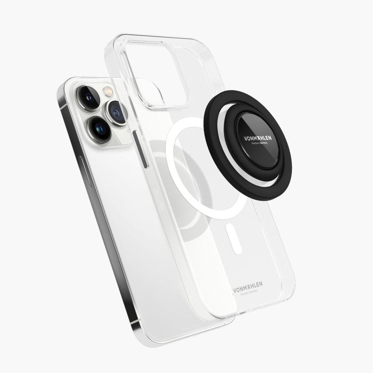 Vonmählen Backflip Mag – Smartphone-Griff – magnetisch (MagSafe) – für MagSafe-kompatible Smartphones – Schwarz