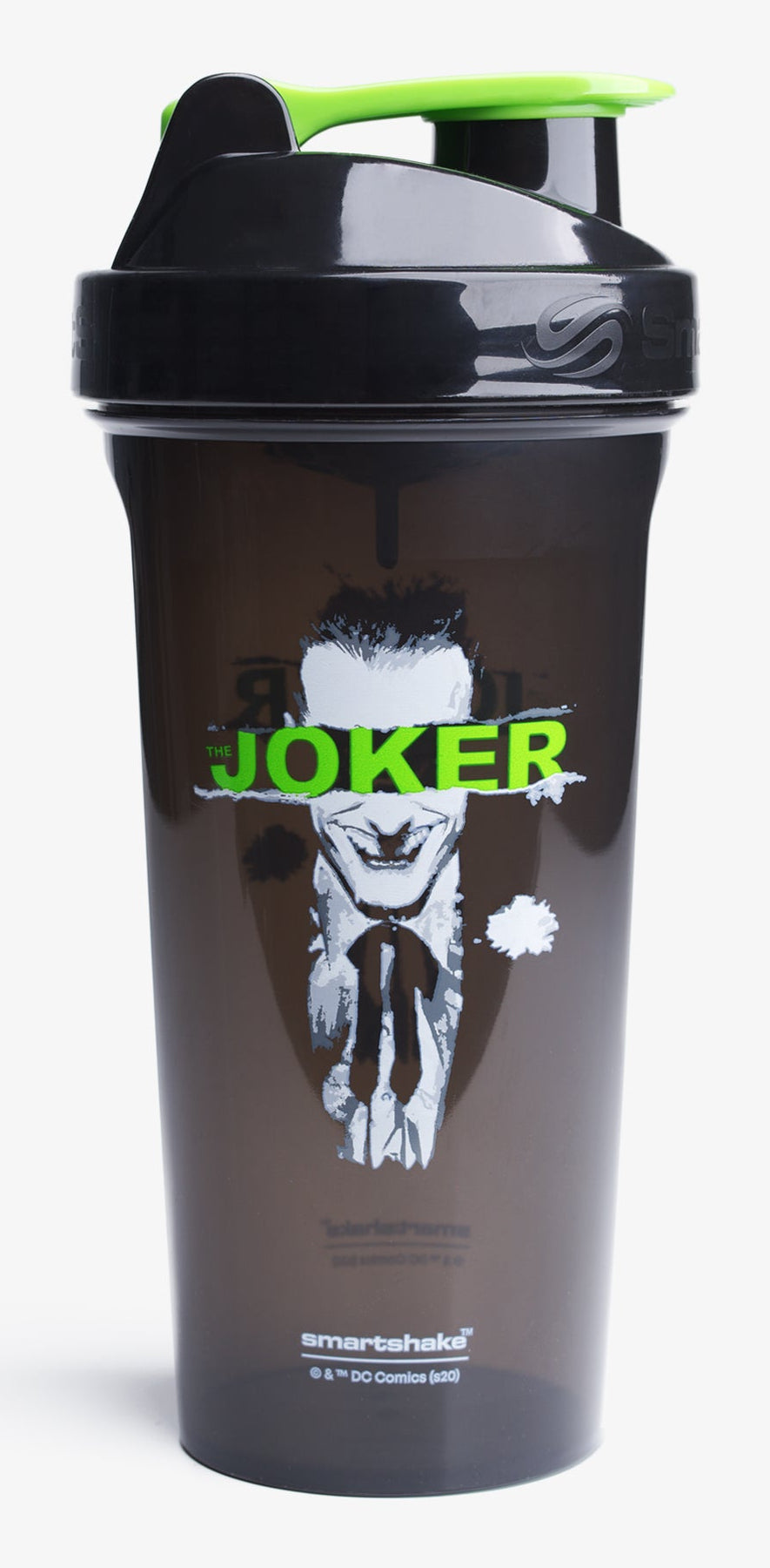 Smartshake Lite Trinkflasche 800 ml – Kunststoff, Sportdeckel, The Joker