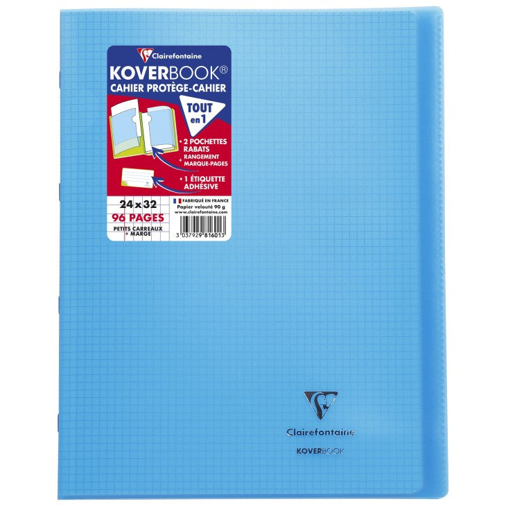 Clairefontaine Notizheft – 240 × 320 mm – kariert – 48 Blatt – 90 g/m² – Softcover – PEFC